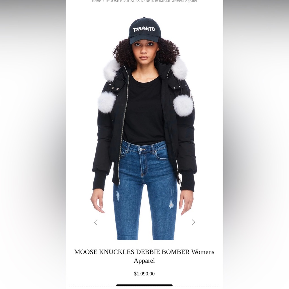 Moose Knuckle - Debbie Bomber- Size Medium